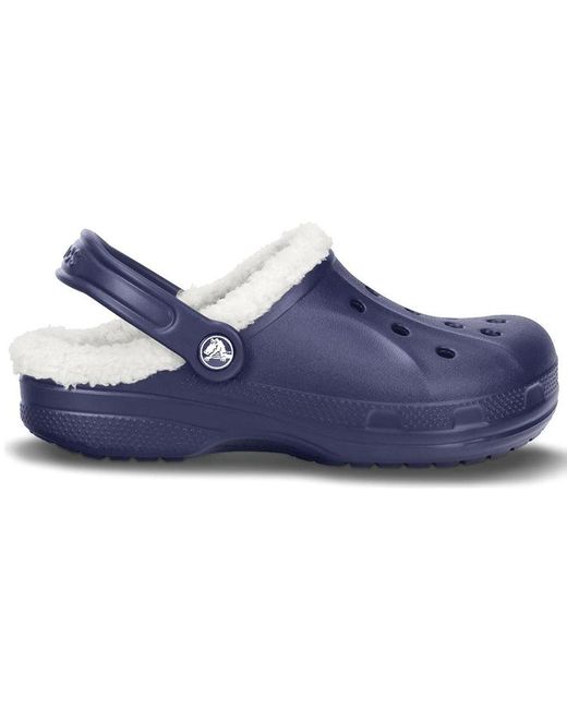 CROCSTM Blue Classic Clog Stay Warm Wear-Resistant Slippers for men
