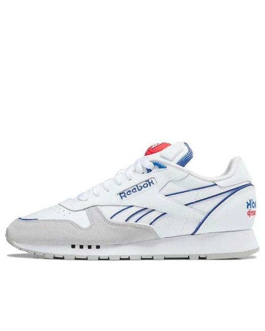 Reebok White Classic Leather Pump 'Vector' for men