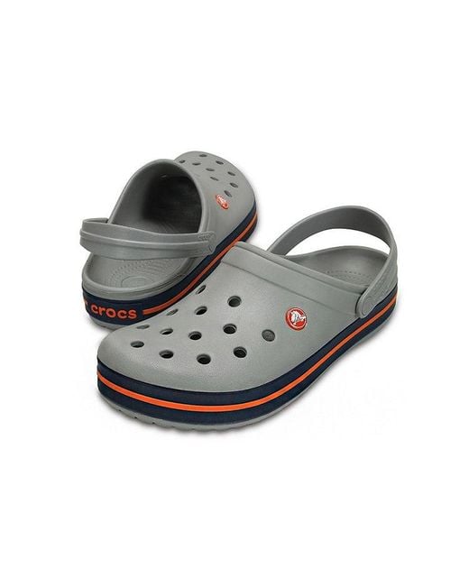 CROCSTM Gray Crocband Clog for men
