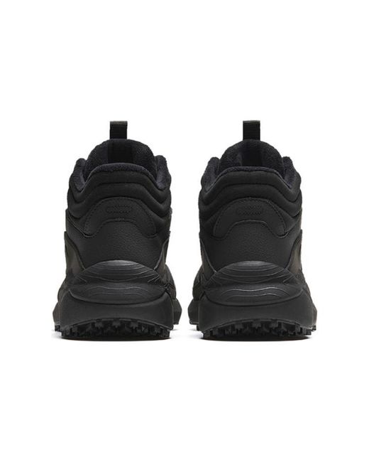 Anta Black Mid Top Hiking Shoes for men