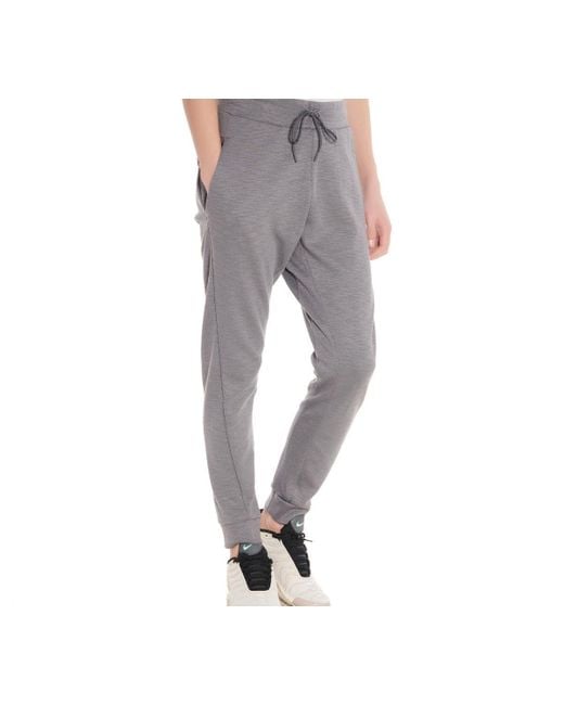 Nike Gray Small Label Knit Breathable Sports Long Pants for men