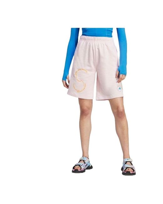 Adidas Pink (Wmns) By Stella Mccartney Sportswear Shorts