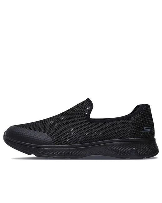 Skechers Black Go Walk 4 Slip-On for men