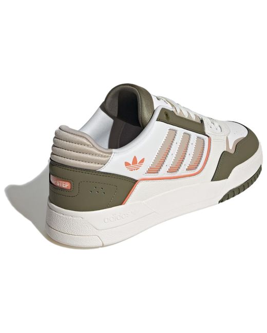 Adidas White Drop Step Low 2.0