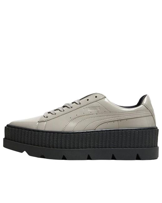 PUMA Gray (Wmns) Fenty X Pointy Creeper Patent 'Dove'