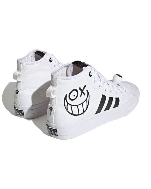 Adidas White Nizza Hi 'Andre Saraiva Love Union' for men