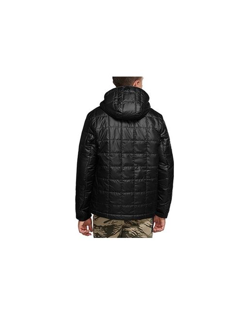 Nike Black Sportswear Synthetic-Fill Cotton Clothes for men