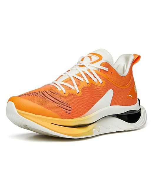 Anta Orange Running Series 'Star Spark Sunset' for men