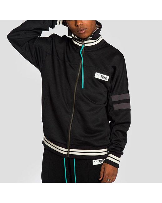 PUMA Black X Rhude Xtg Track To Sports Tops Jacket for men