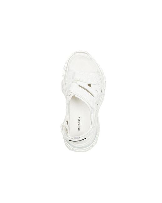 Balenciaga White (Wmns) Track Sandal 'Triple'