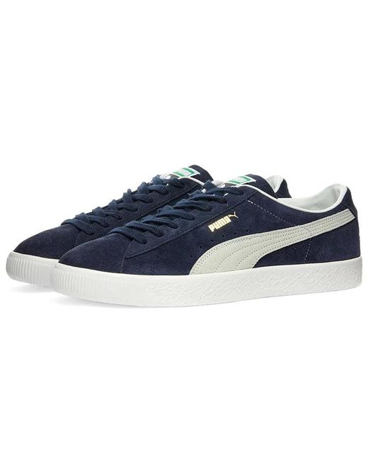 PUMA Blue Suede Vintage 'Peacoat' for men