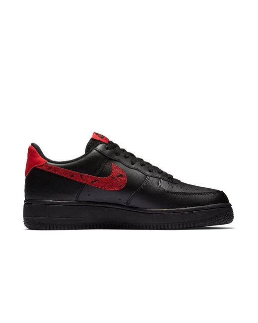 Nike Red Air Force 1 Low for men