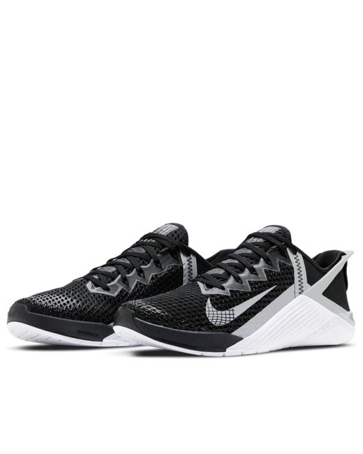 Nike Black Metcon 6 Flyease for men