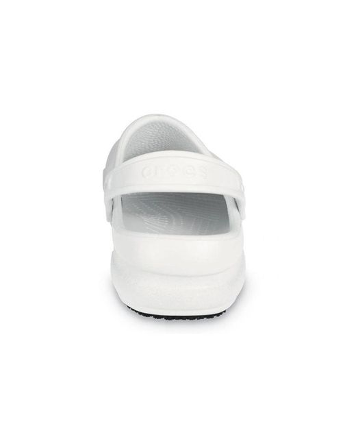 CROCSTM White Bistro Clog Sandals for men