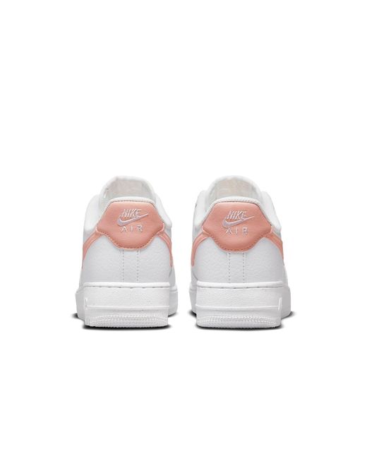 Nike White (Wmns) Air Force 1 '07 Next Nature 'Fossil Rose'