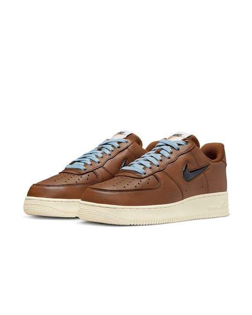 Nike Brown Air Force 1 '07 Premium Vintage 'Certified Fresh for men
