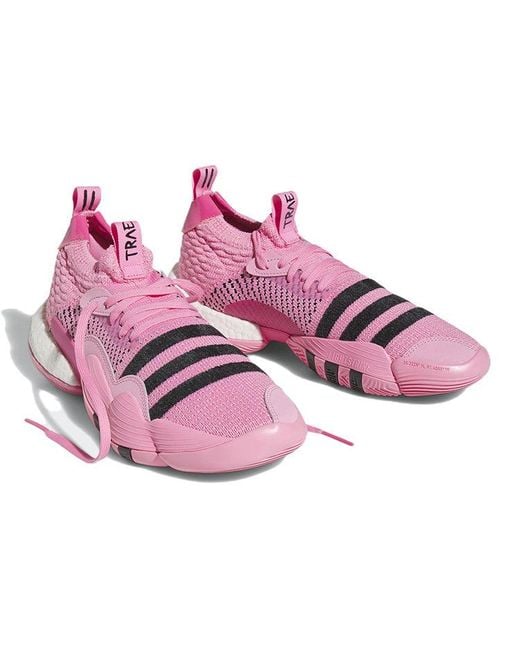 Adidas Pink Trae Young 2 Trap House' for men