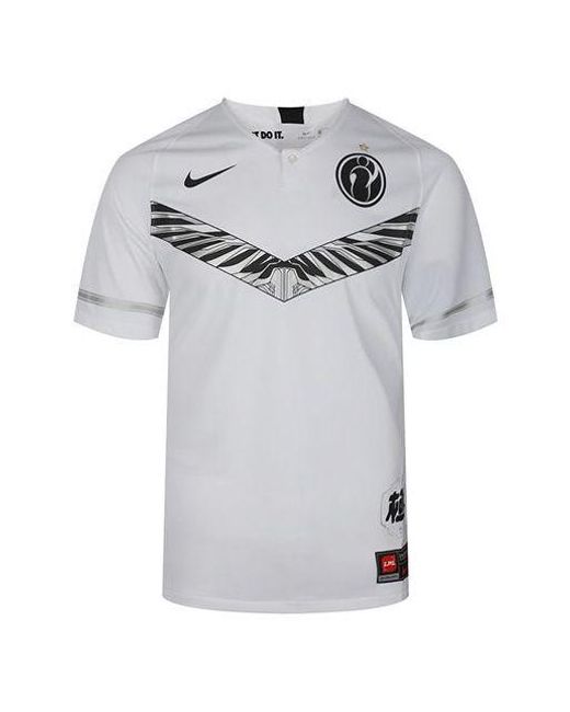 Nike Gray X Lplig Tournament Short Sleeve for men