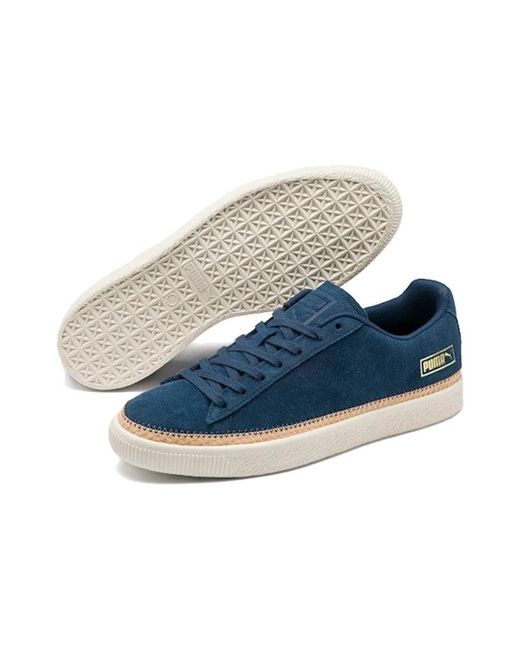 PUMA Blue Suede Trim Dlx Deep for men
