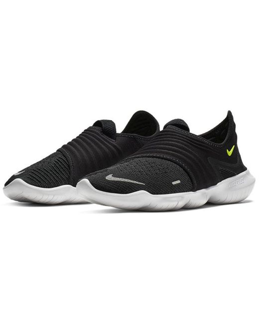 Nike Black Free Rn Flyknit 3.0 for men