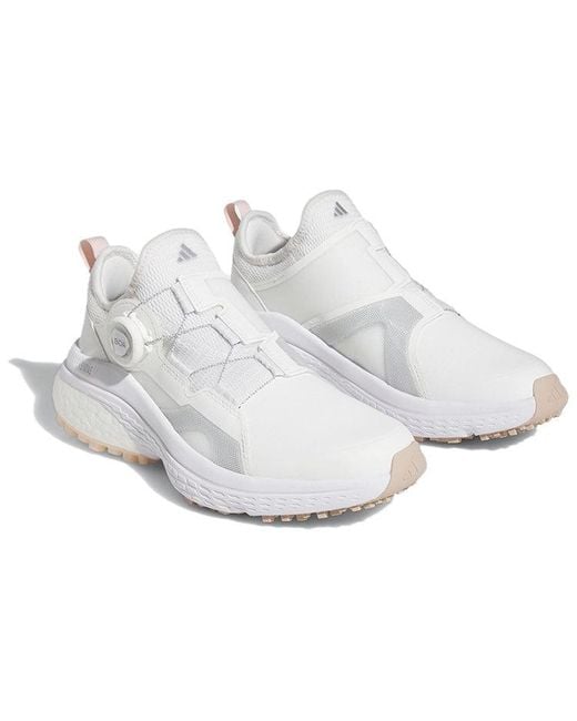 Adidas White (Wmns) Solarmotion Boa Golf Metallic'