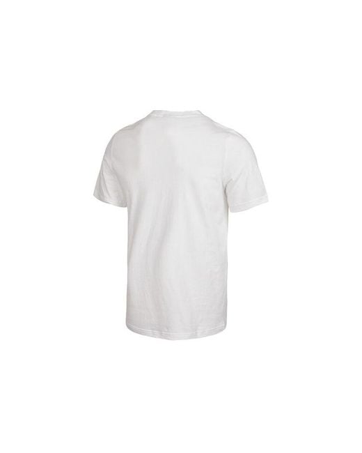 Nike White As Sportswear Tee Manga Hbr for men
