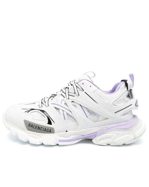 Balenciaga White (Wmns) Track Sneaker Lilac'