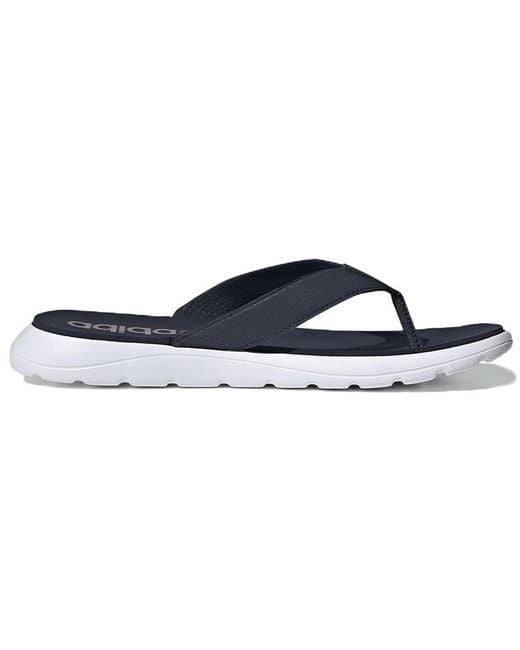 Adidas Blue Comfort Cozy Wear-Resistant Shoe Deep for men