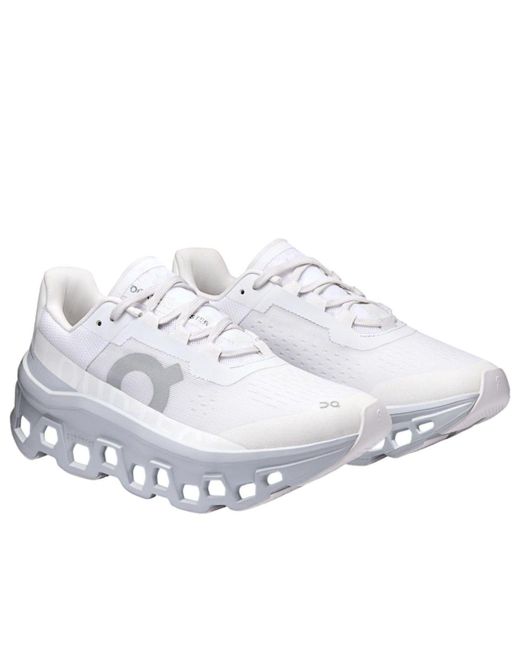 On Shoes White (Wmns) Cloudmonster Glacier'