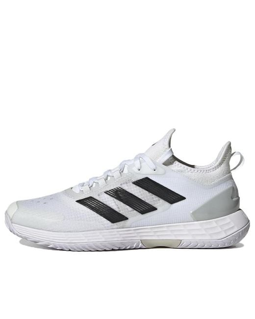 Adidas White Adizero Ubersonic 4.1 for men