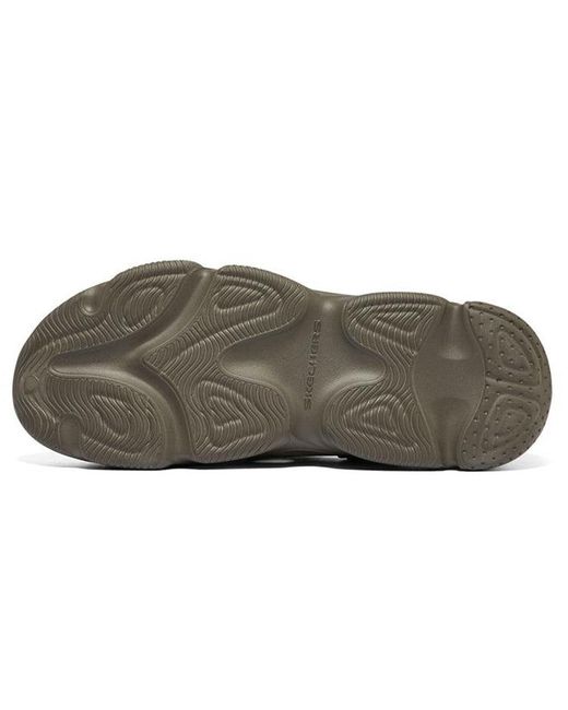 Skechers Brown Dashing Shoes 'Dark' for men