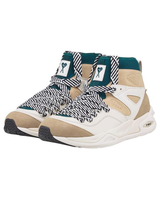 PUMA Blue Trc Blaze Mid X Ami 'Light Sand' for men