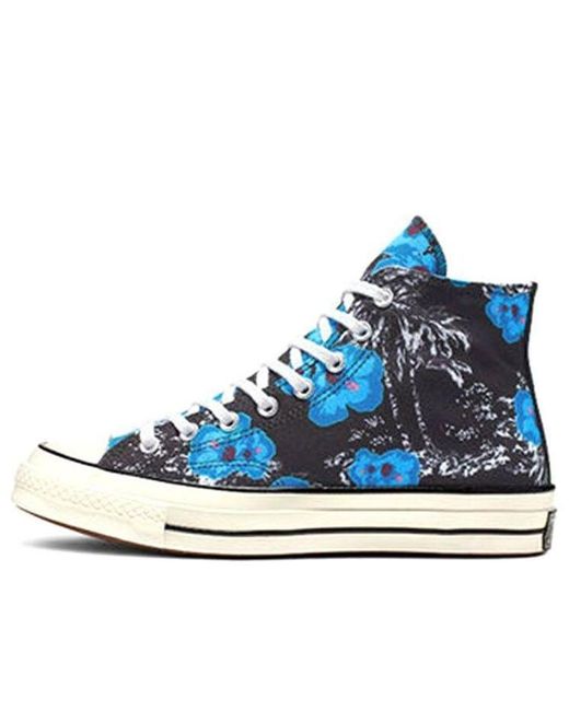 Converse Blue Chuck 70 High 'Paradise Floral' for men