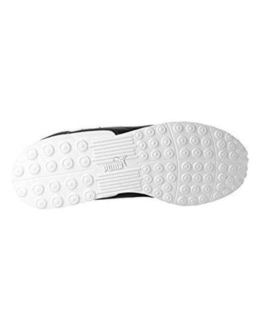 PUMA White Turin Retro Shoes/Sneakers for men