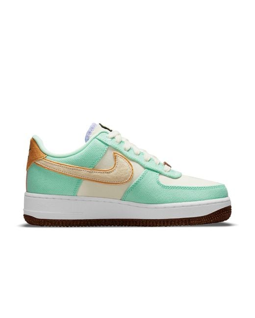 Nike Blue (Wmns) Air Force 1 '07 Lx 'Happy Pineapple'