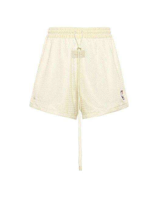 Nike Natural X Fear Of God X Nba Basketball Shorts Creamy for men