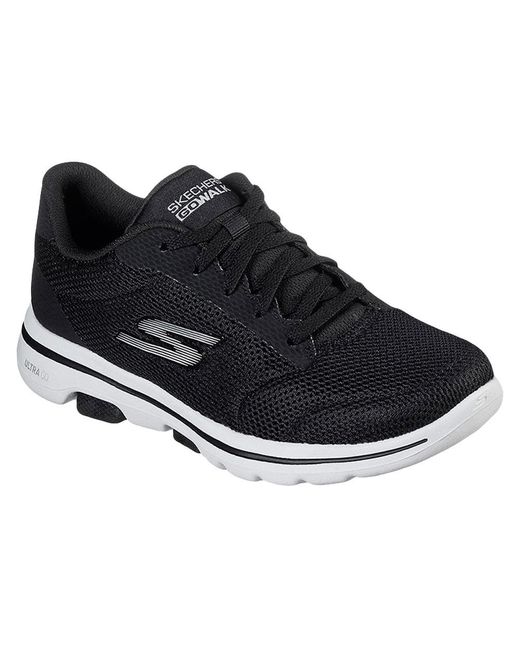 Skechers Blue (Wmns) Go Walk Cushioning Lightweight Casual Sports Shoe