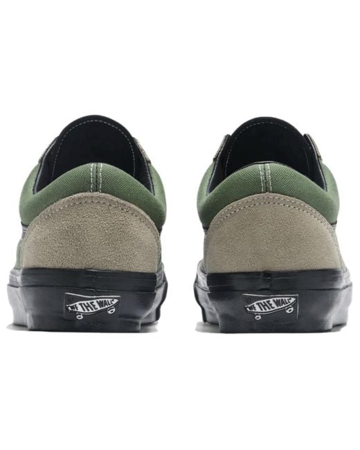 Vans Green Premium Old Skool 36 'Aluminum' for men
