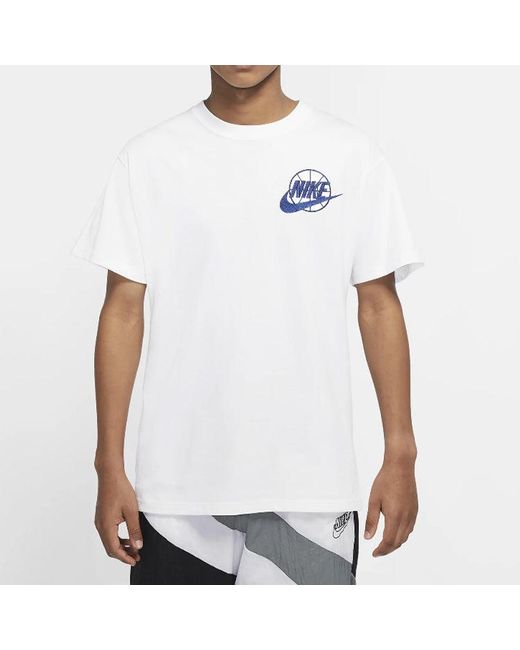 Nike White As M Nk Dream Tm West Ss 91 Short Sleeve for men