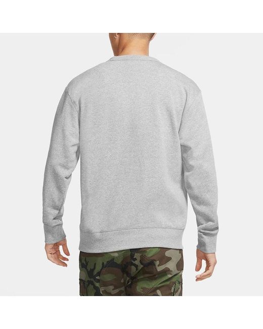 Nike Gray Sb Skateboard Round Neck Pullover Dark for men