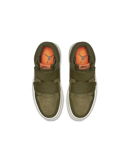 Nike Brown 1 Retro High Double Strap Canvas' for men