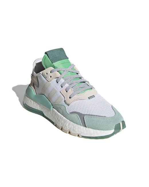 Adidas Blue (Wmns) Nite Jogger Aluminum'