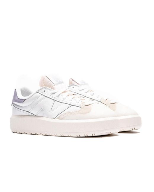 New Balance White Ct302Sl Shoes for men
