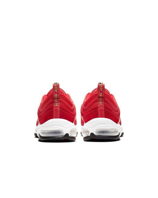 Nike Red Air Max 97 Qs 'Olympic Rings for men