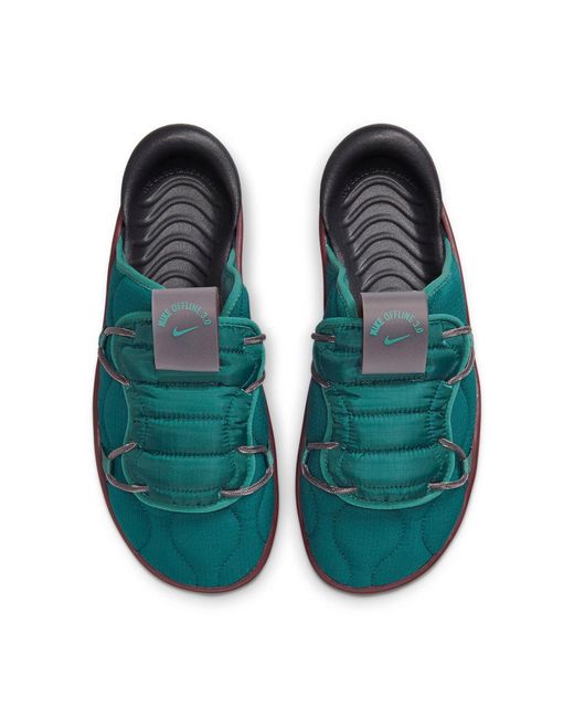 Nike Green Offline 3.0 Mule 'Dark' for men