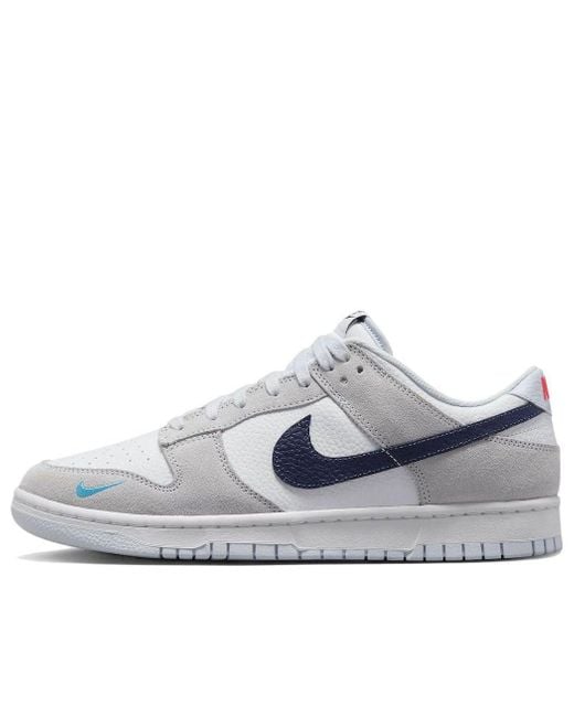 Nike Dunk Low Shoes in Gray for Men | Lyst
