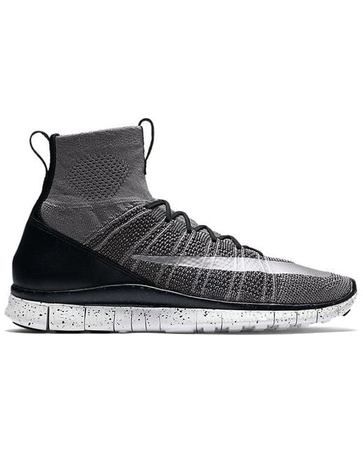Nike Black Free Flyknit Mercurial for men