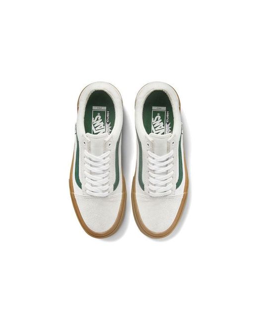 Vans White Old Skool Pro for men