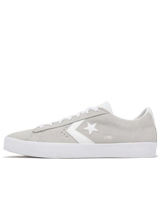 Converse White Pl Vulc Pro Ox for men