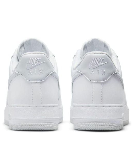 Nike White Air Force 1 Low 'Pure Platinum' for men
